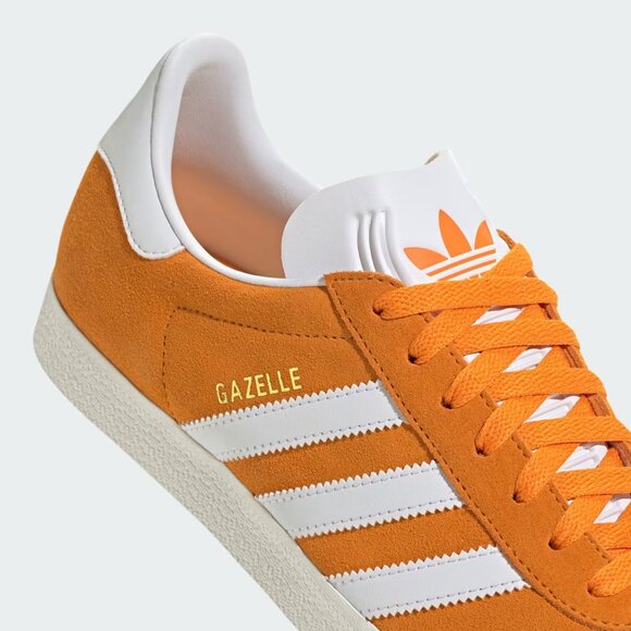 Adidas Gazelle IG2091 Mens 'Orange/White' - Picture 5 of 10